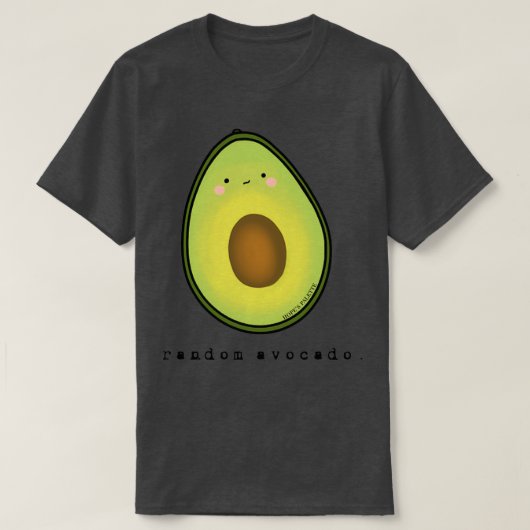 Random Avocado T-shirt (Design voorkant)