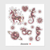 Random Awesomness Custom-Cut Vinyl Sticker (Vel)