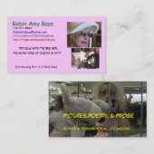 RANDOM CATS IN HAIRBALL ALLEY VISITEKAARTJE (Voorkant / Achterkant)