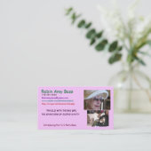 RANDOM CATS IN HAIRBALL ALLEY VISITEKAARTJE (Staand voorkant)