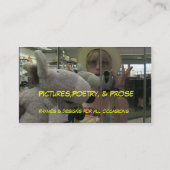 RANDOM CATS IN HAIRBALL ALLEY VISITEKAARTJE (Achterkant)