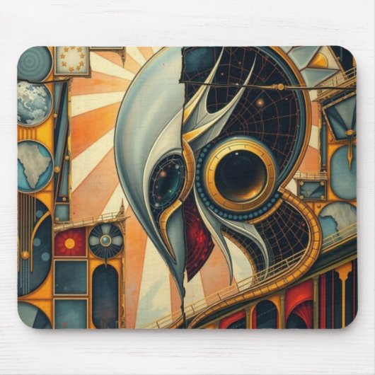 Random Cosmic Avenger Muismat (Voorkant)