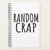 Random Crap Funny Planner (Voorkant)