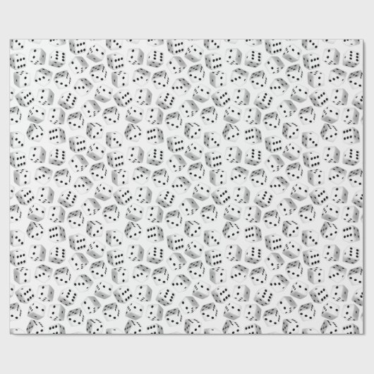 Random dice cadeaupapier (Vlak)