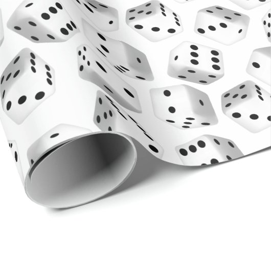 Random dice cadeaupapier (Rol Hoek)
