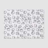 Random dice tissuepapier (Voorkant)