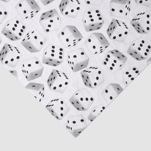 Random dice tissuepapier (Detail)