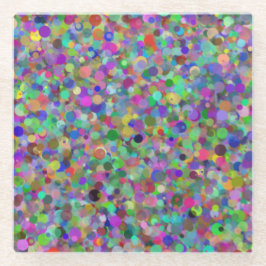 Random Dot Glass Onderzetter