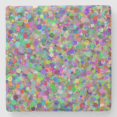 Random Dot Limestone Onderzetter (Voorkant)