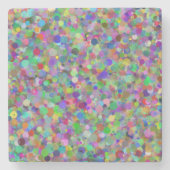 Random Dot Marble Onderzetter (Voorkant)