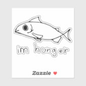 Random Fish Doodle Sticker (Vel)