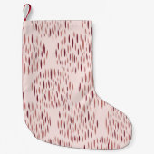 Random geometric background. Seamless pattern. Wij Kleine Kerstsok (Voorkant)