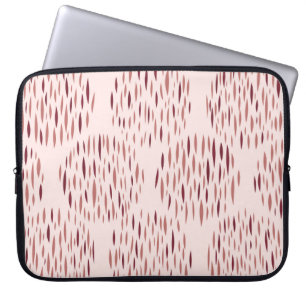 Random geometric background. Seamless pattern. Wij Laptop Sleeve