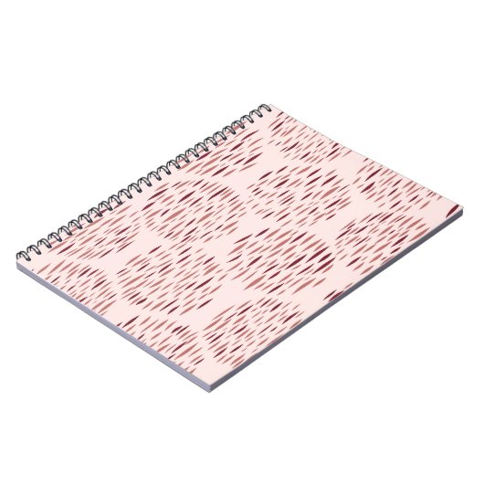 Random geometric background. Seamless pattern. Wij Notitieboek (Linkerzijde)