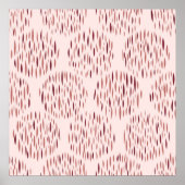 Random geometric background. Seamless pattern. Wij Poster (Voorkant)