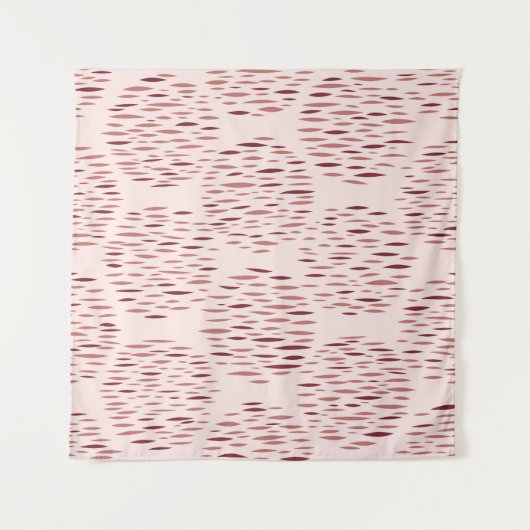 Random geometric background. Seamless pattern. Wij Wandkleed (Voorkant (horizontaal))