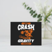 Random Grativity-controles - Motocross en Dirt Bik Briefkaart (Staand voorkant)