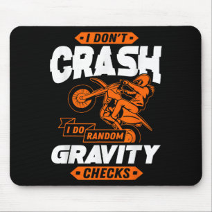 Random Grativity-controles - Motocross en Dirt Bik Muismat