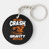 Random Grativity-controles - Motocross en Dirt Bik Sleutelhanger (Achterkant)