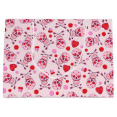 Random Heart Sugar Skulls & Arrows Groot Cadeauzakje (Voorkant)