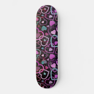 Random Hearts RUD Persoonlijk Skateboard