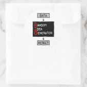 Random Idea Generator (RIG the Data) Sticker (Tas)