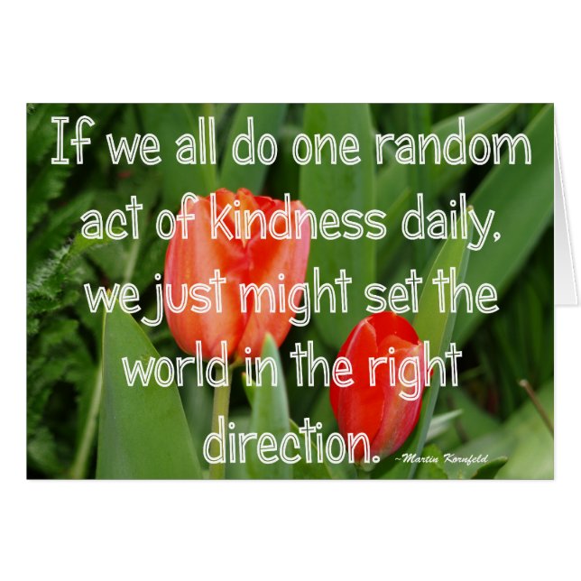 Random Kindness (Voorkant Horizontaal)