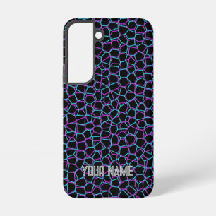 Random Lattice patroon - Telefoonhoes Samsung Galaxy Hoesje