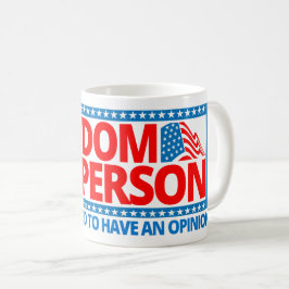 Random Layperson Mok (Amerikaanse vlaggenversie)