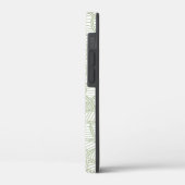 Random Leaf Mosaic Bleek Green Case-Mate iPhone Case (Achterkant / Links)