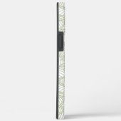 Random Leaf Mosaic Bleek Green Case-Mate iPhone Case (Achterkant / Rechts)