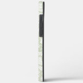 Random Leaf Mosaic Bleek Green Case-Mate iPhone Case (Achterkant / Links)