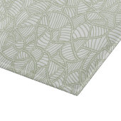 Random Leaf Mosaic Bleek Green Snijplank (Hoek)