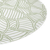 Random Leaf Mosaic Bleek Green Snijplank (Hoek)
