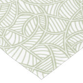 Random Leaf Mosaic Bleek Green Tafelkleed (Gekanteld)