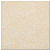 Random Leaf Mosaic Bleek Sinaasappel Stof (Swatch)