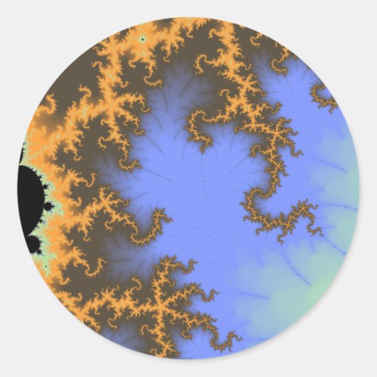 Random Million 18 Ronde Sticker (Voorkant)