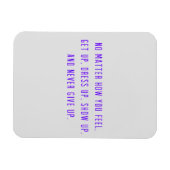 RANDOM OVERZICHT CHEERFUL CHEER UP ENCOURAGE QUOTE MAGNEET (Horizontaal)