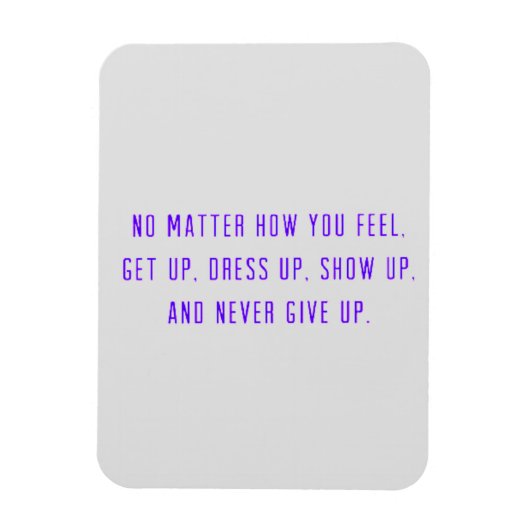 RANDOM OVERZICHT CHEERFUL CHEER UP ENCOURAGE QUOTE MAGNEET (Verticaal)