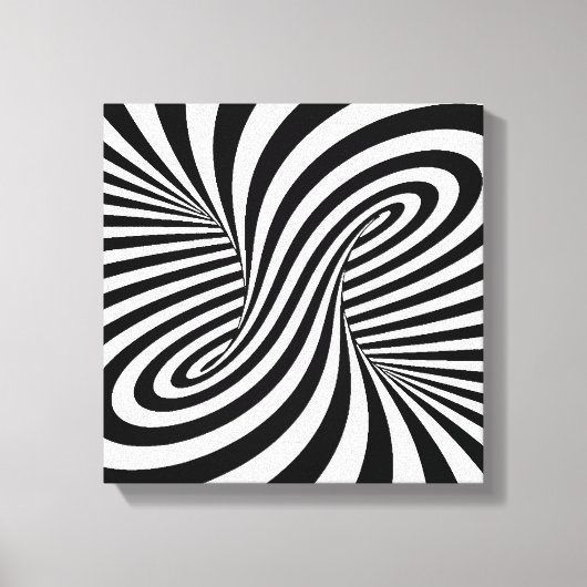 RANDOM OVERZICHT OPTISCHE ILLUSIES CANVAS AFDRUK (Voorkant)