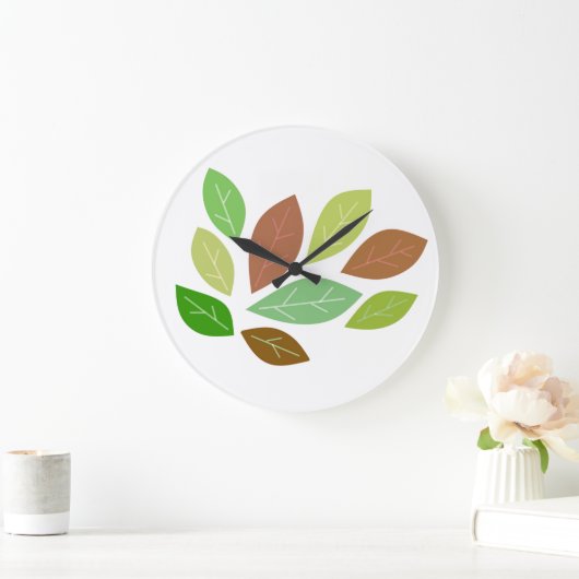 Random Scattered Leaves Grote Klok (Huis)