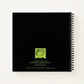 Random Scribbles notebook 8-1/2 inch Sq. Notitieboek (Achterkant)