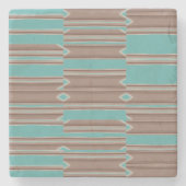 Random Shifts Stone Marble Onderzetter (Voorkant)