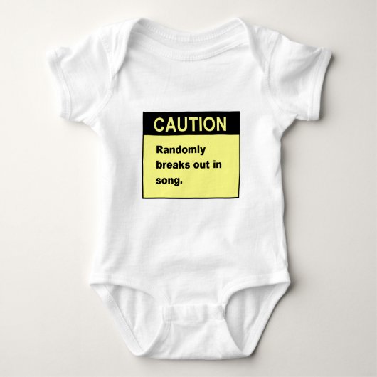 Random Song Romper (Voorkant)
