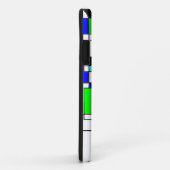 Random Squares Homage to Mondrian Case-Mate iPhone Case (Achterkant/rechts)