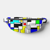 Random Squares Homage to Mondrian Heuptasje (Liggend)