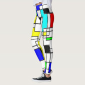 Random Squares Homage to Mondrian Leggings (Links)