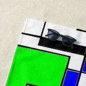 Random Squares Homage to Mondrian Strandlaken (In situ)