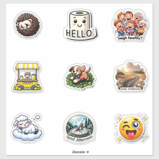 Random Stickers Pack (Vel)