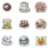 Random Stickers Pack (Voorkant)